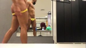 Sexy gay public video