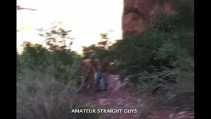 Straight men having gay sex