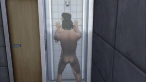The sims 3 sexy gay male paiting