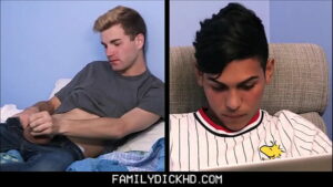 Video dad and son gay when mom leave
