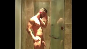 X video shower gay