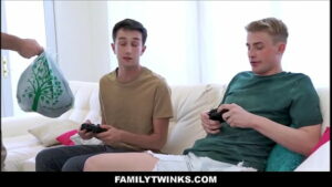 Blowjob during video games gay