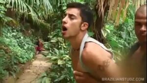 Brazilian gay sucker cum big dick