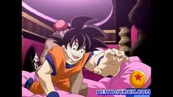 Dragon ball z Goku transando com Gohan