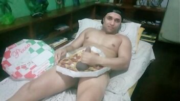 Gay latinos pizza boy threesome