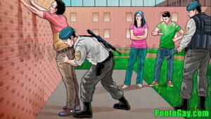 Policiais trepando na cadeia gay