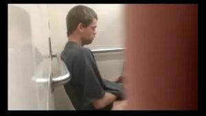 Pornub gay public toilet jerk