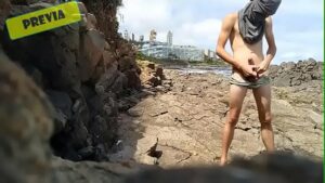 Praia gay sexo brasil video