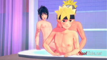 Naruto se masturbando