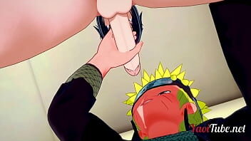 Naruto dando o cu para o sasuke